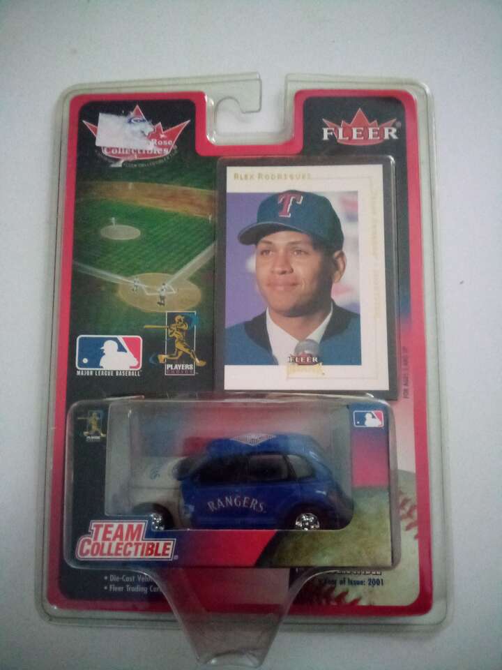 2001 Alex Rodriguez Fleer Team Collectible Car