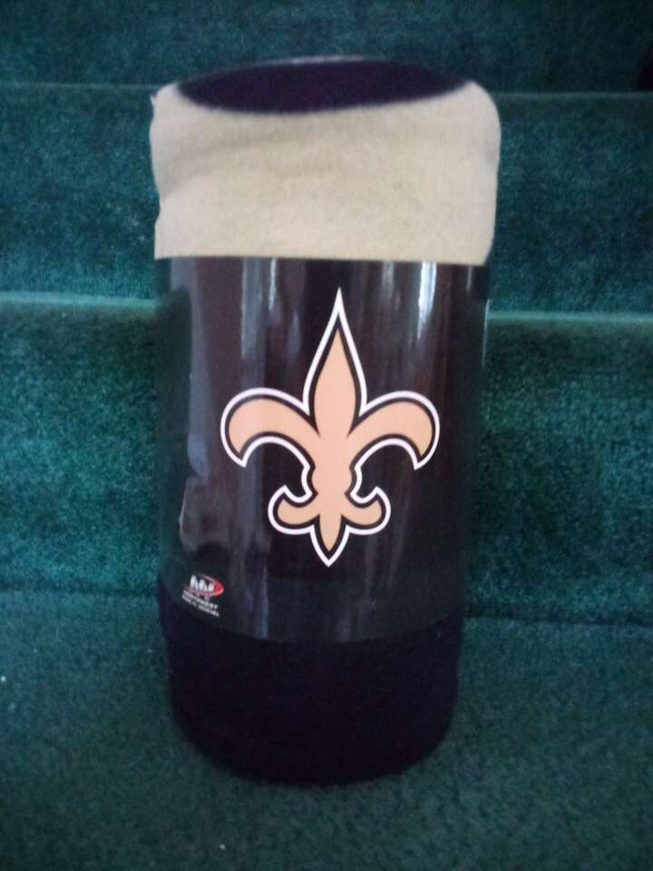 New Orleans Saints Fleece Throw