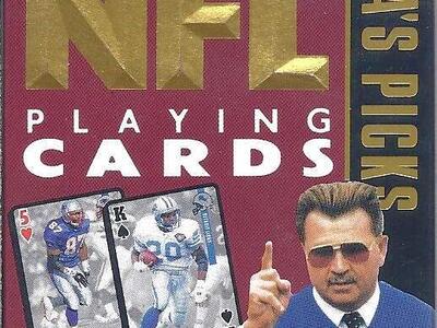 1995 Bicycle Ditka's Picks Playing Cards
