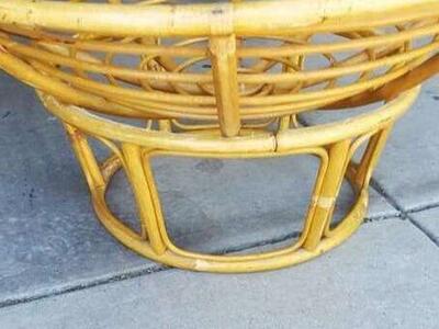 Papasan Chair With cushion