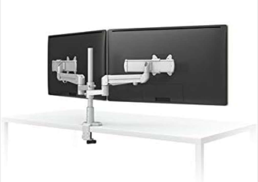 Brand New Heavy Duty Dual Monitor Desk Mount