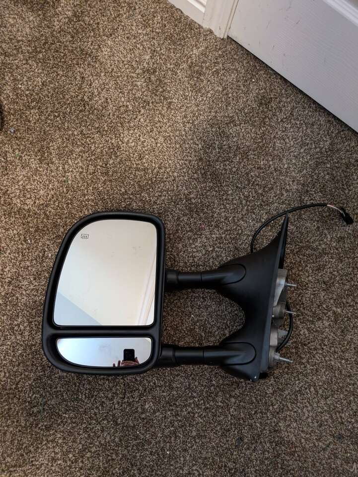 Drivers side power extendable mirror