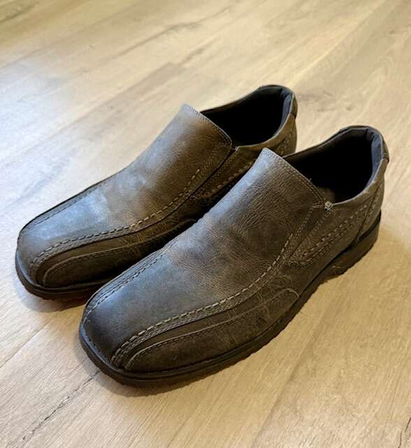 Bed Stu Baron Distressed Leather Slip On Mens Shoe Size 10 ***NEW***