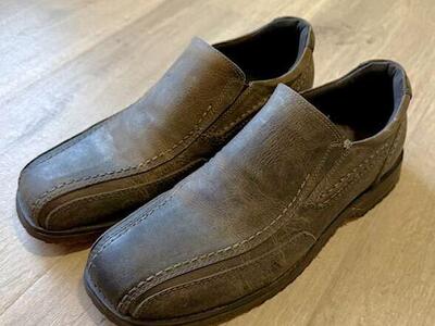 Bed Stu Baron Distressed Leather Slip On Mens Shoe Size 10 ***NEW***