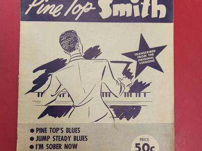 Pine Top Smith Boogie Woogie Blues sheet music