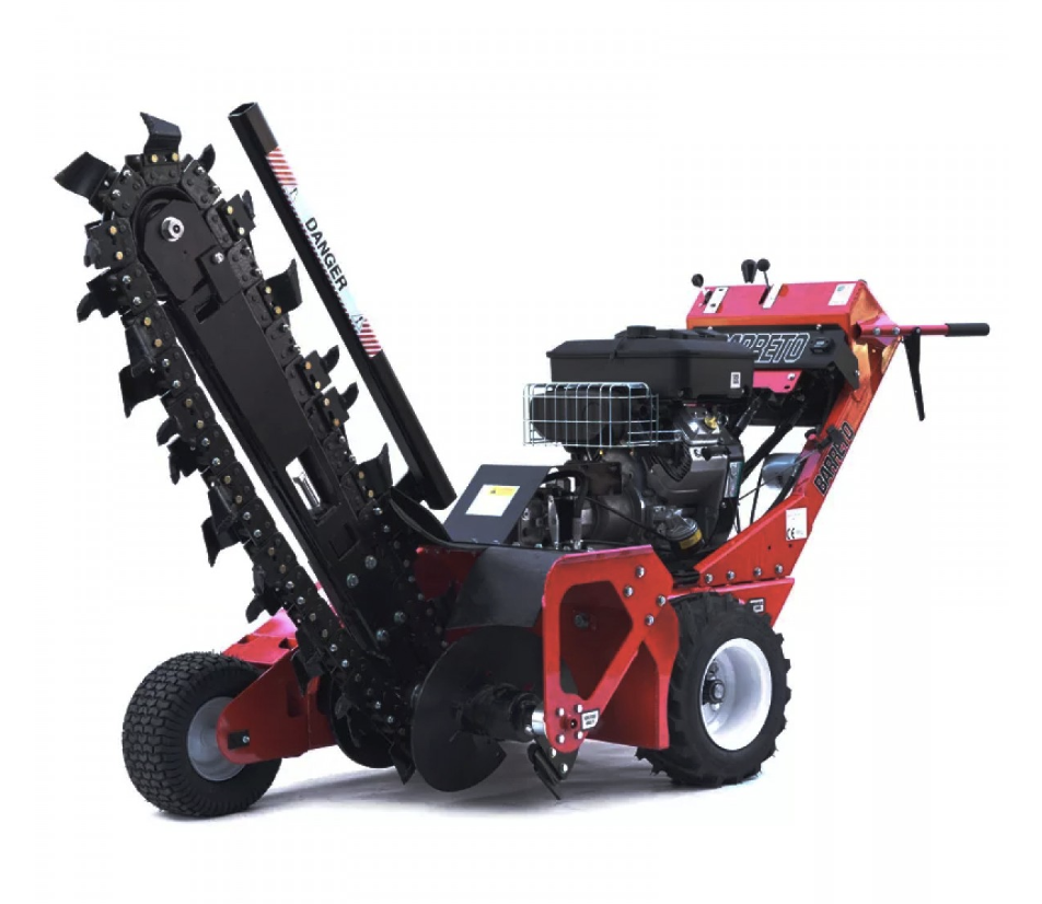 Rent: Barreto Self Propelled Walk Behind 24" Trencher