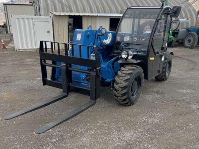 2026 New! Genie GTH-5519 Enclosed Cab A/C Forklift Telehandler