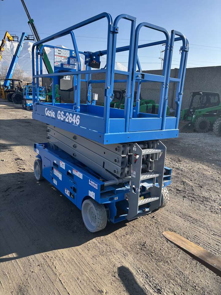 2026 New! Genie -Lithium Battery- GS-2646 E-Drive (26') Scissor Lift