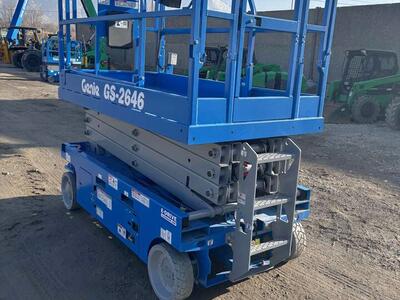 2026 New! Genie -Lithium Battery- GS-2646 E-Drive (26') Scissor Lift