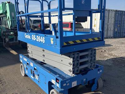 2026 New! Genie GS-2646 E-Drive (26') Scissor Lift