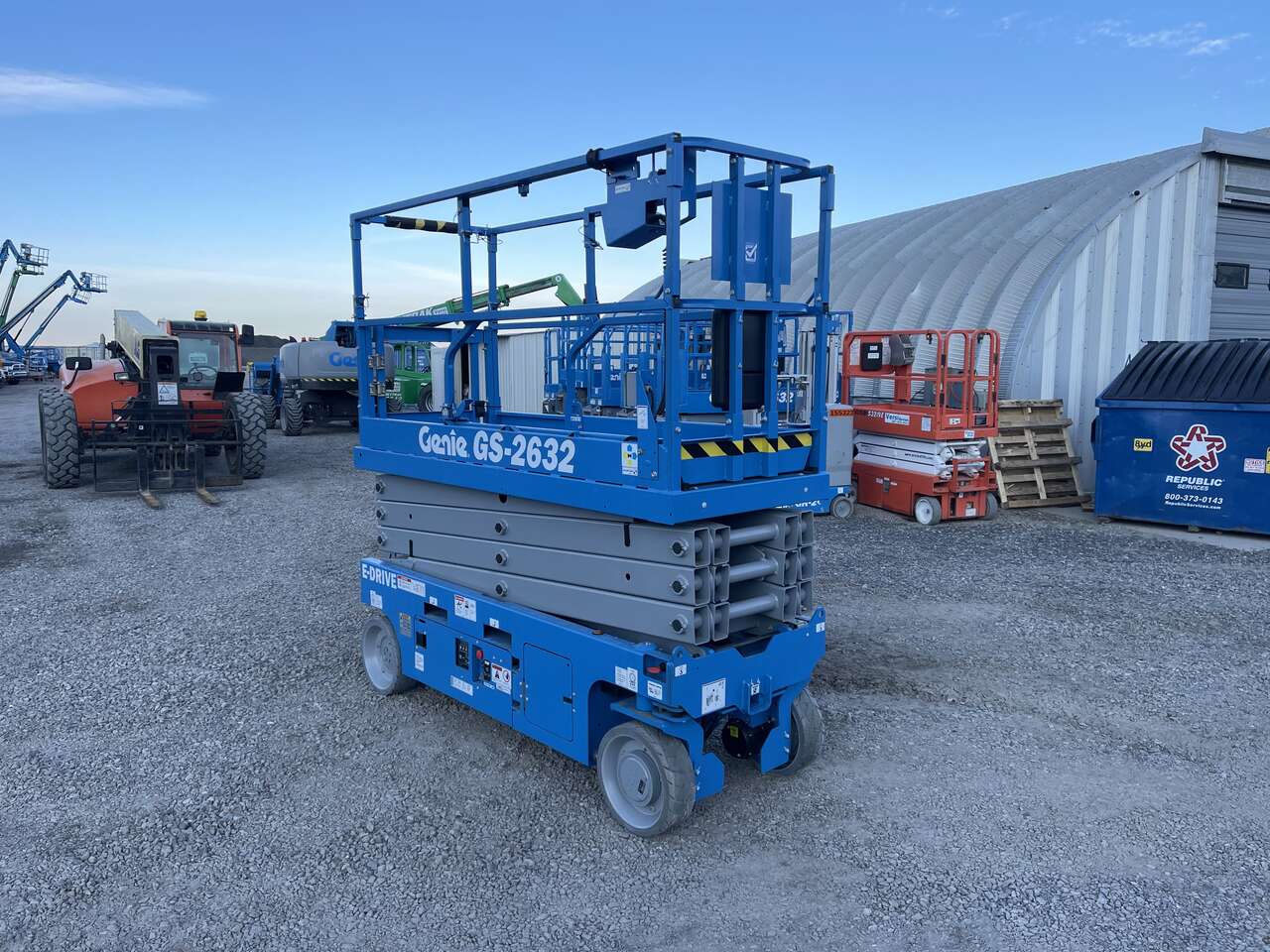 2025 New! -In Stock- Genie GS-2632 E-Drive (26') Scissor Lift (id.4788)