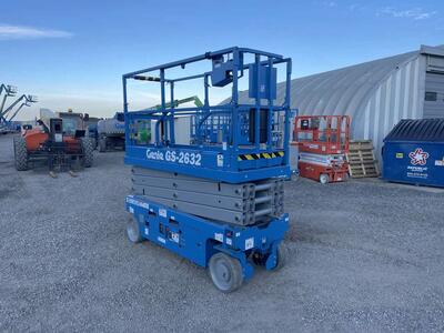 2025 New! -In Stock- Genie GS-2632 E-Drive (26') Scissor Lift (id.4788)