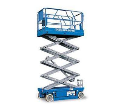 26' Scissor Lift Rentals 19' to 40', Slab and Rough Terrain