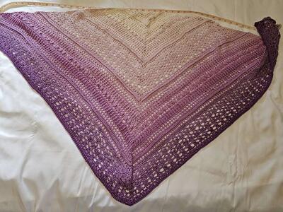 Hand Made Crochet Shawl