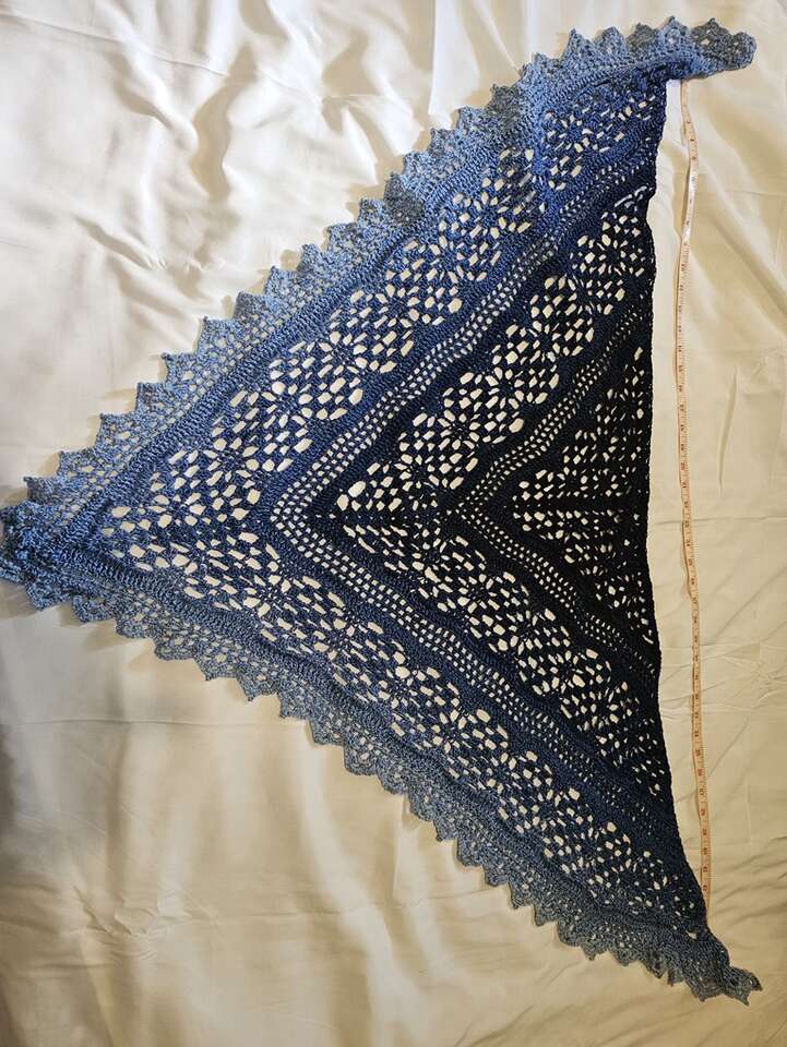 Hand Made Crotchet Shawl