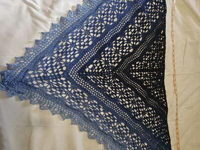 Hand Made Crotchet Shawl