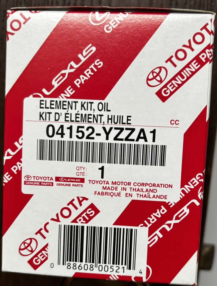 Toyota Oil Filter