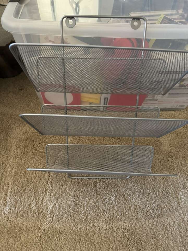 Hanging Mesh File Organizer