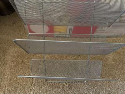 Hanging Mesh File Organizer