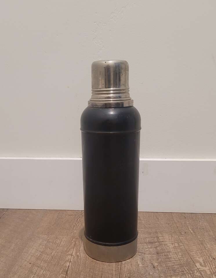 1920's Antique Stanley Thermos with cork