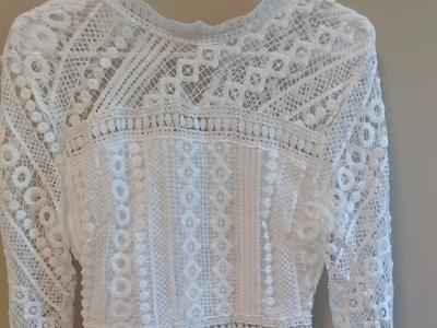 Beautiful white dress!! Size 4-6