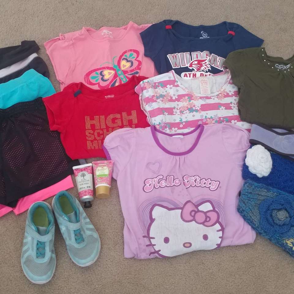 Lot of clothes girls ages 7 to 8