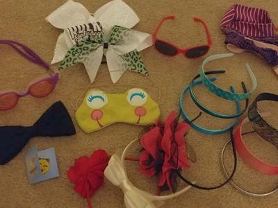 Huge lot of girls hair accessories ages 6-8!
