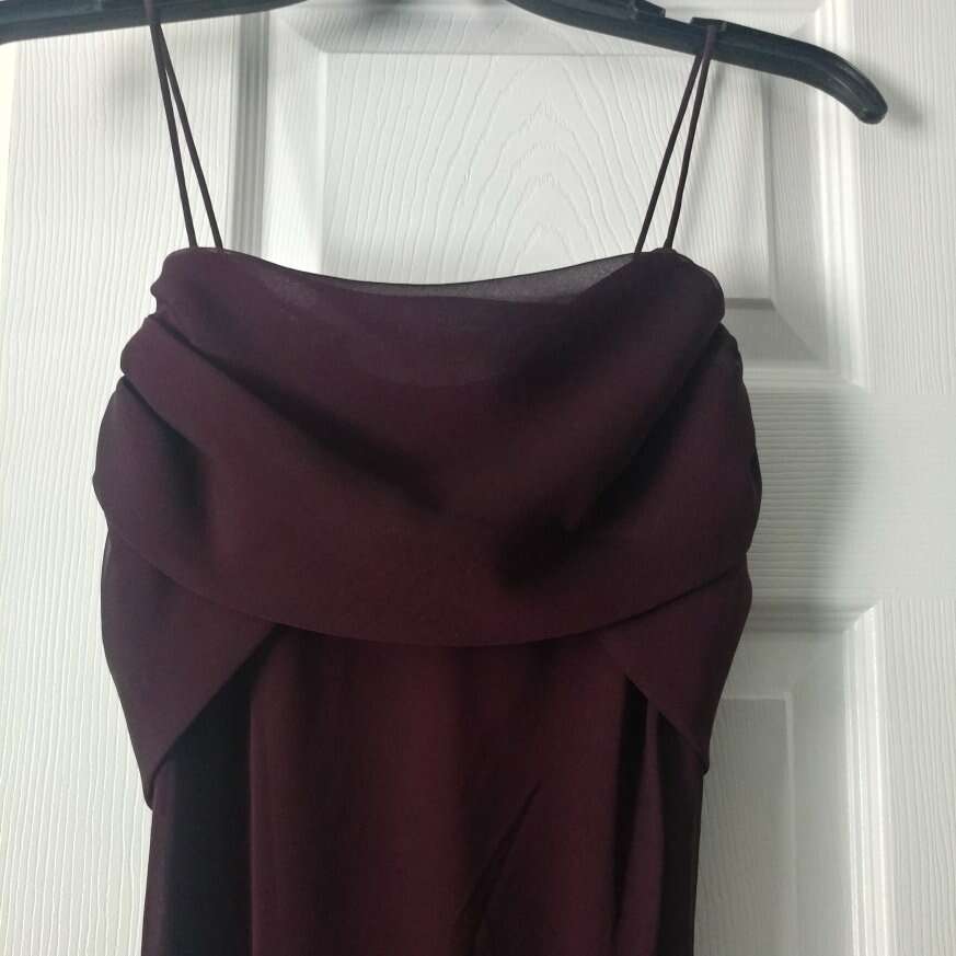 Beautiful plum prom dress size 6
