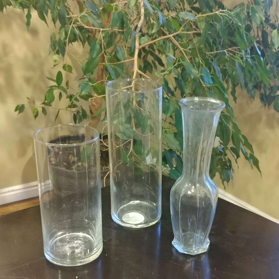 3 Vases for decor or crafts or gifts?