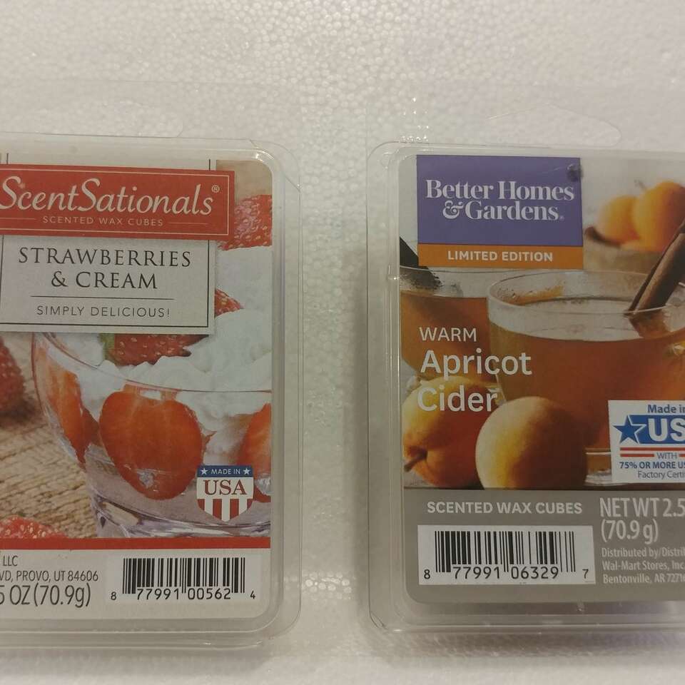 Scented wax cubes-set of 2