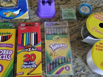 Art supplies and other