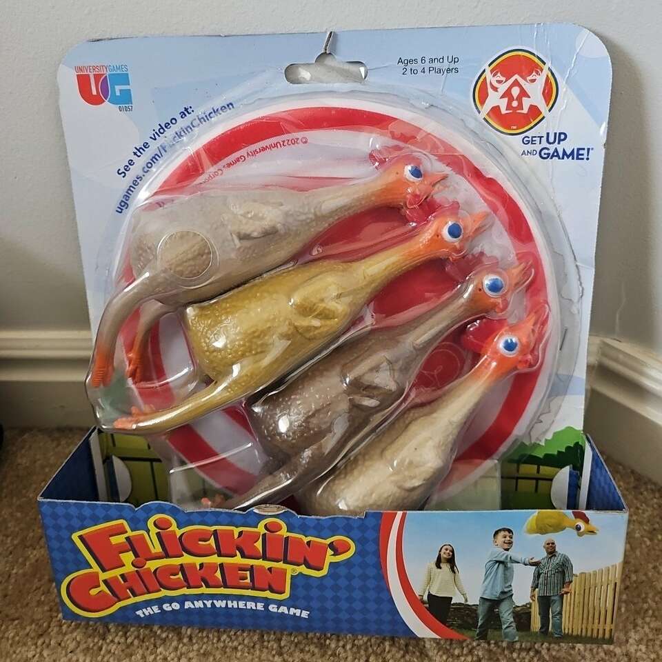 Flickin Chicken game! New!