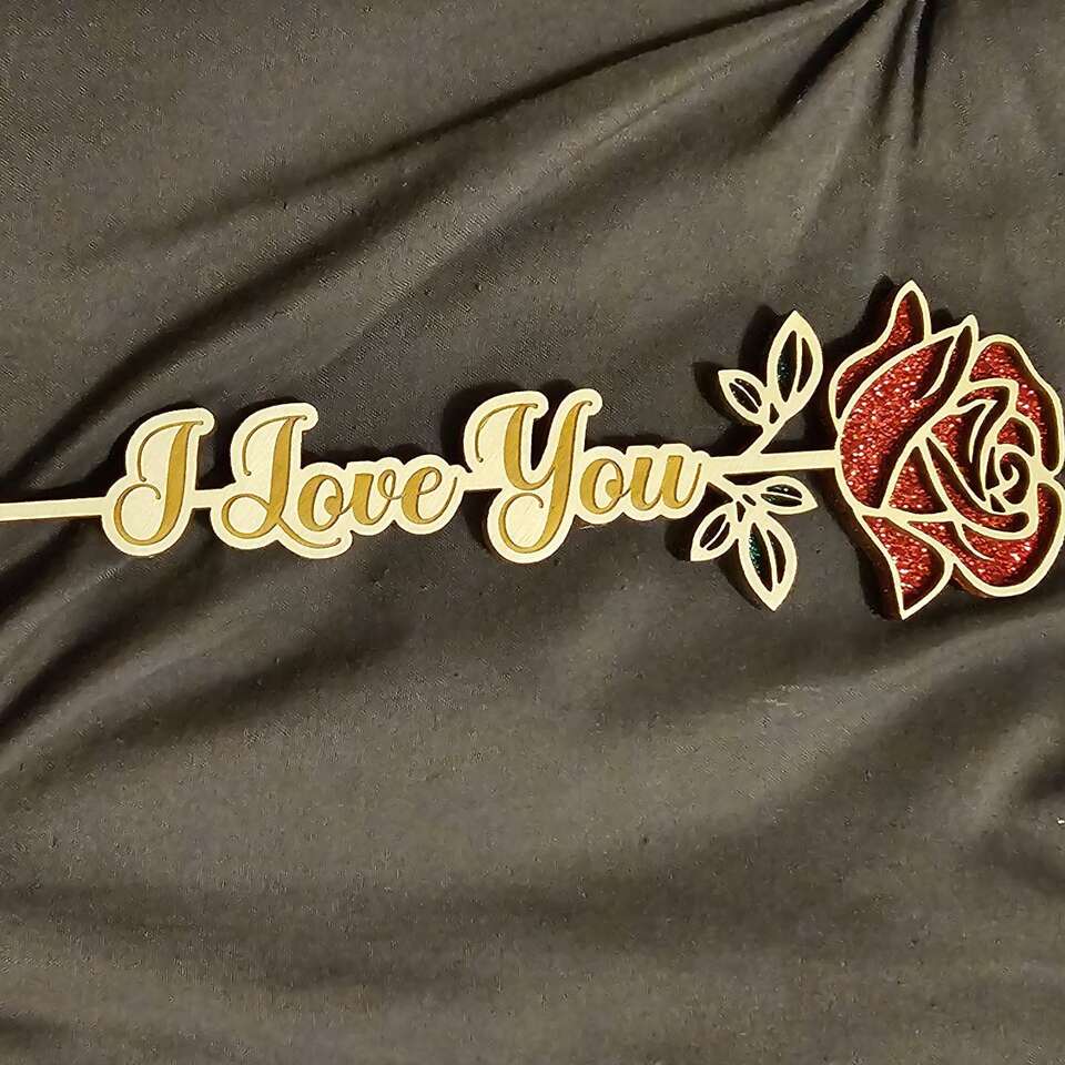 Handmade Wooden decorative Rose