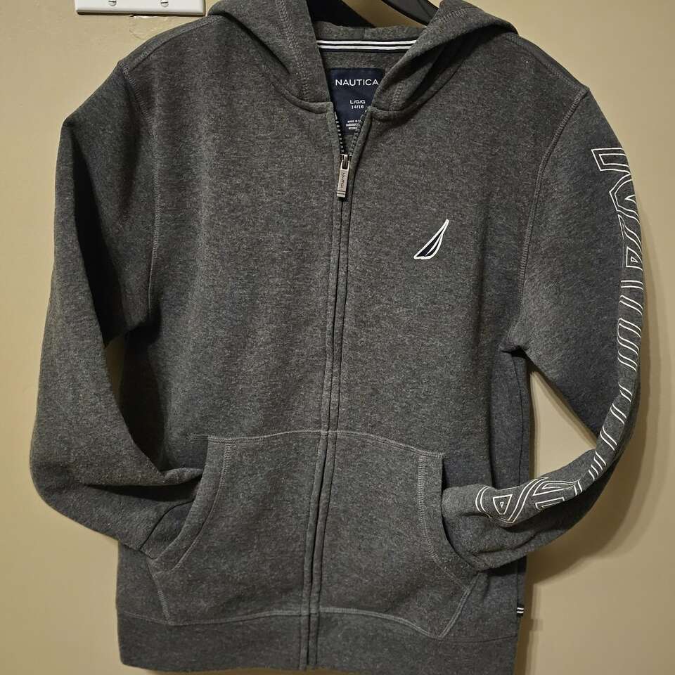 Nautica zip up jacket size 14 to 16