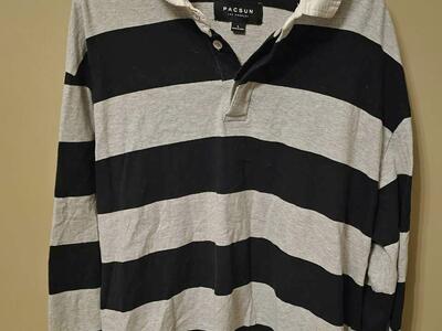 Pacsun collared long sleeve shirt size large