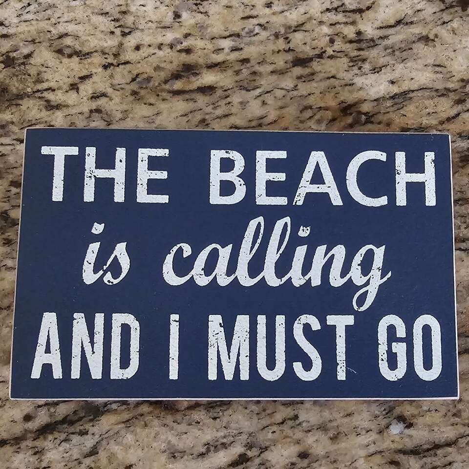 Beach sign!