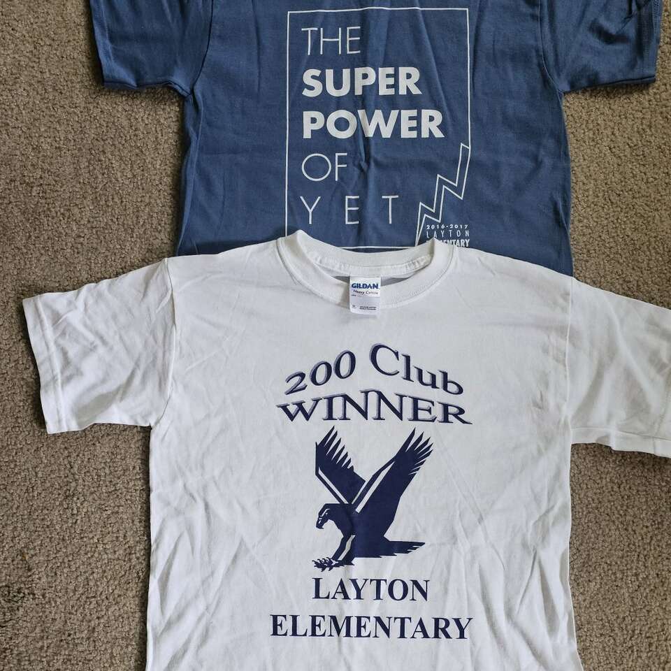 Layton elementary tshirts size 6 to 8