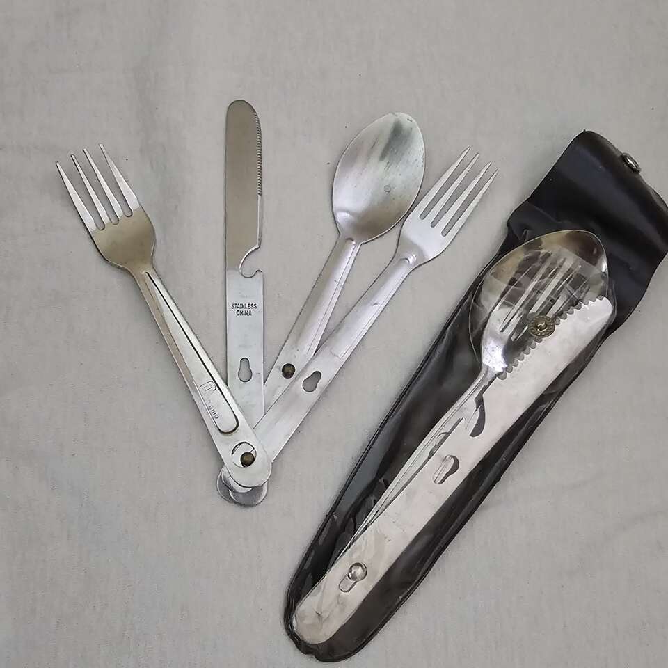 2 sets of camping utensils!