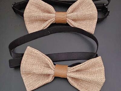 2 bow ties and pair of suspenders boys size 10-12