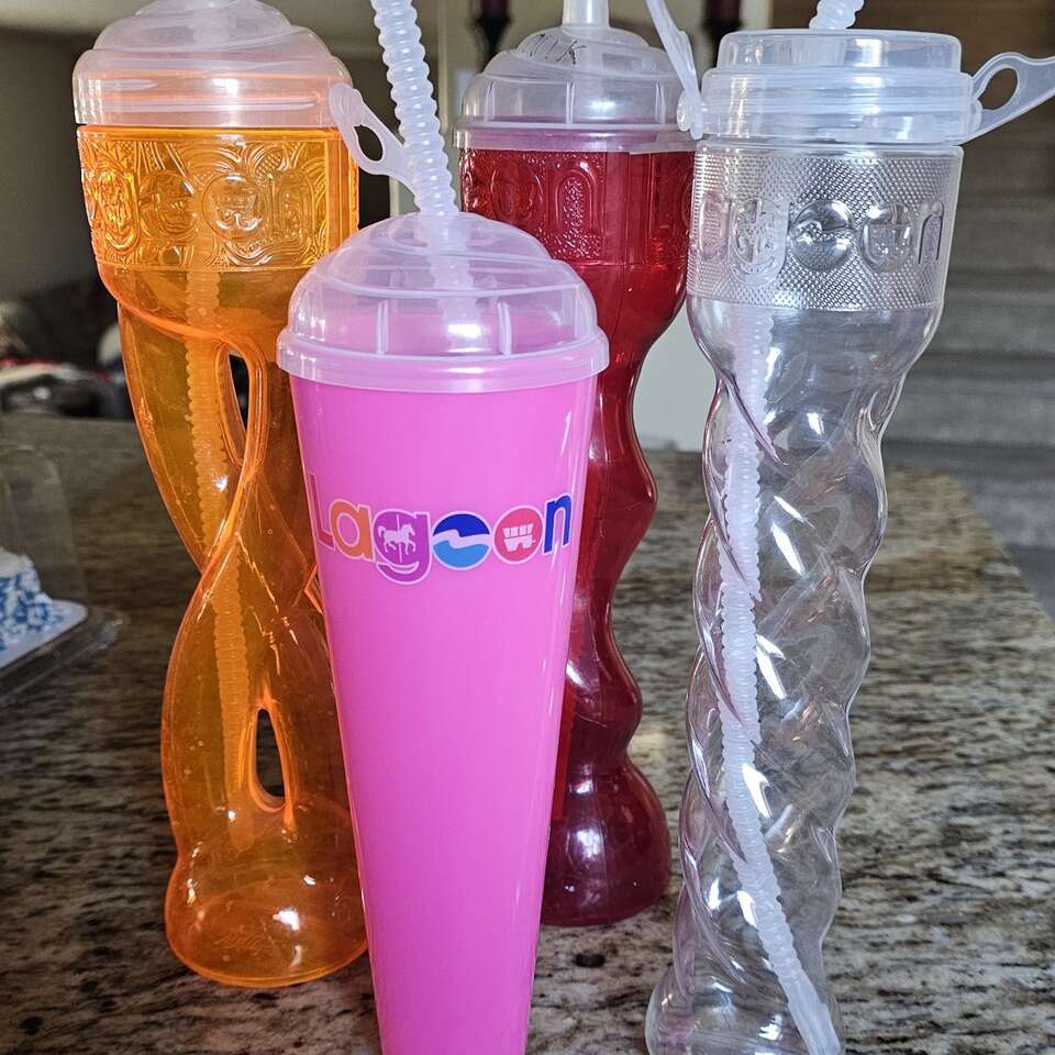 4 Lagoon Slushie Containers
