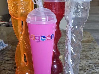 4 Lagoon Slushie Containers