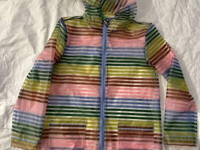 Girls Raincoat Youth Sz 12/14