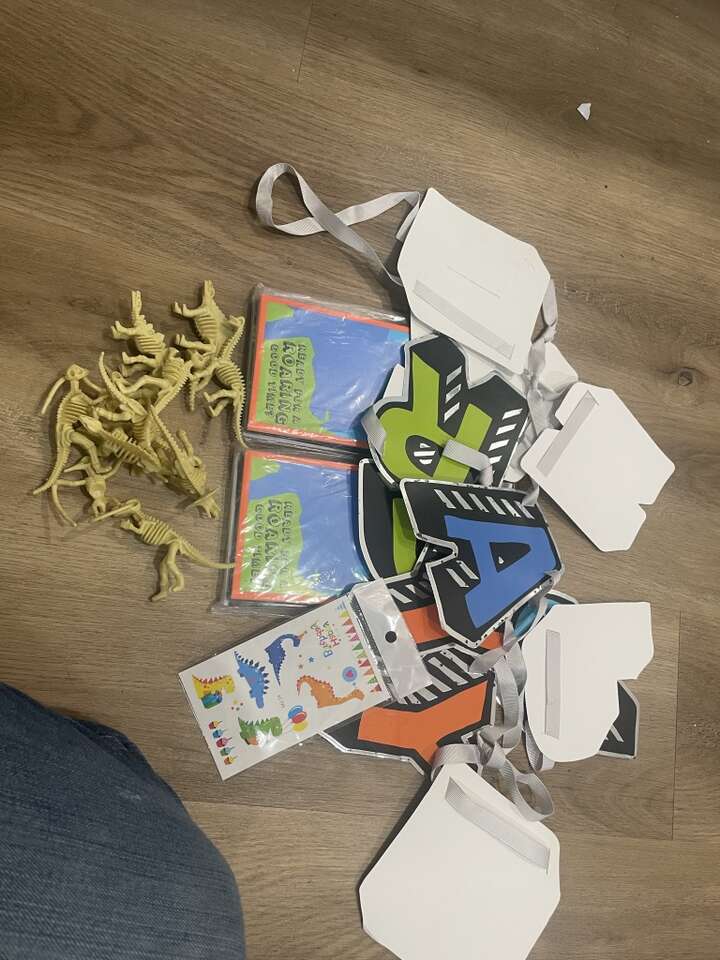 (To Own) Dino Themed Party