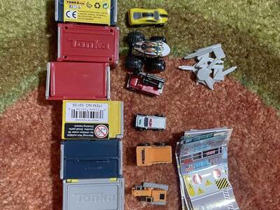 9 Tonka tiny vehicles