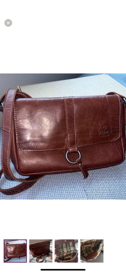 Wild West Leather Crossbody Bag-FIRM PRICE
