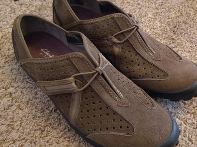 Privo Clarks women's shoes size 9.5 Tequini brown