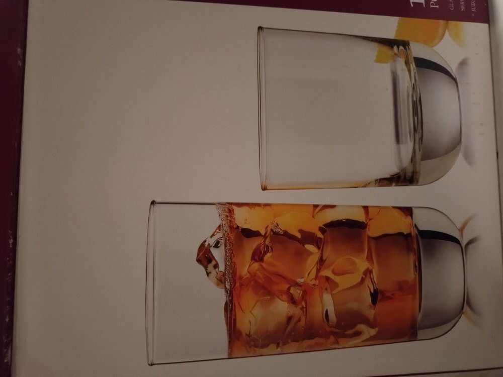 Six ball glasses cooler rock cup glassware polaris