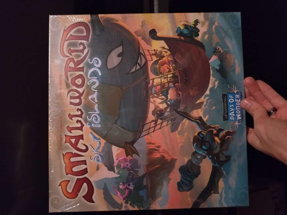 small world board game sky islands expansion rare