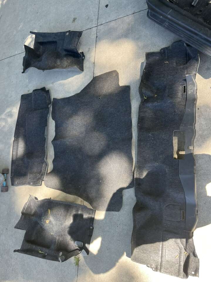 Honda Del Sol Oem Complete Trunk Carpet Set