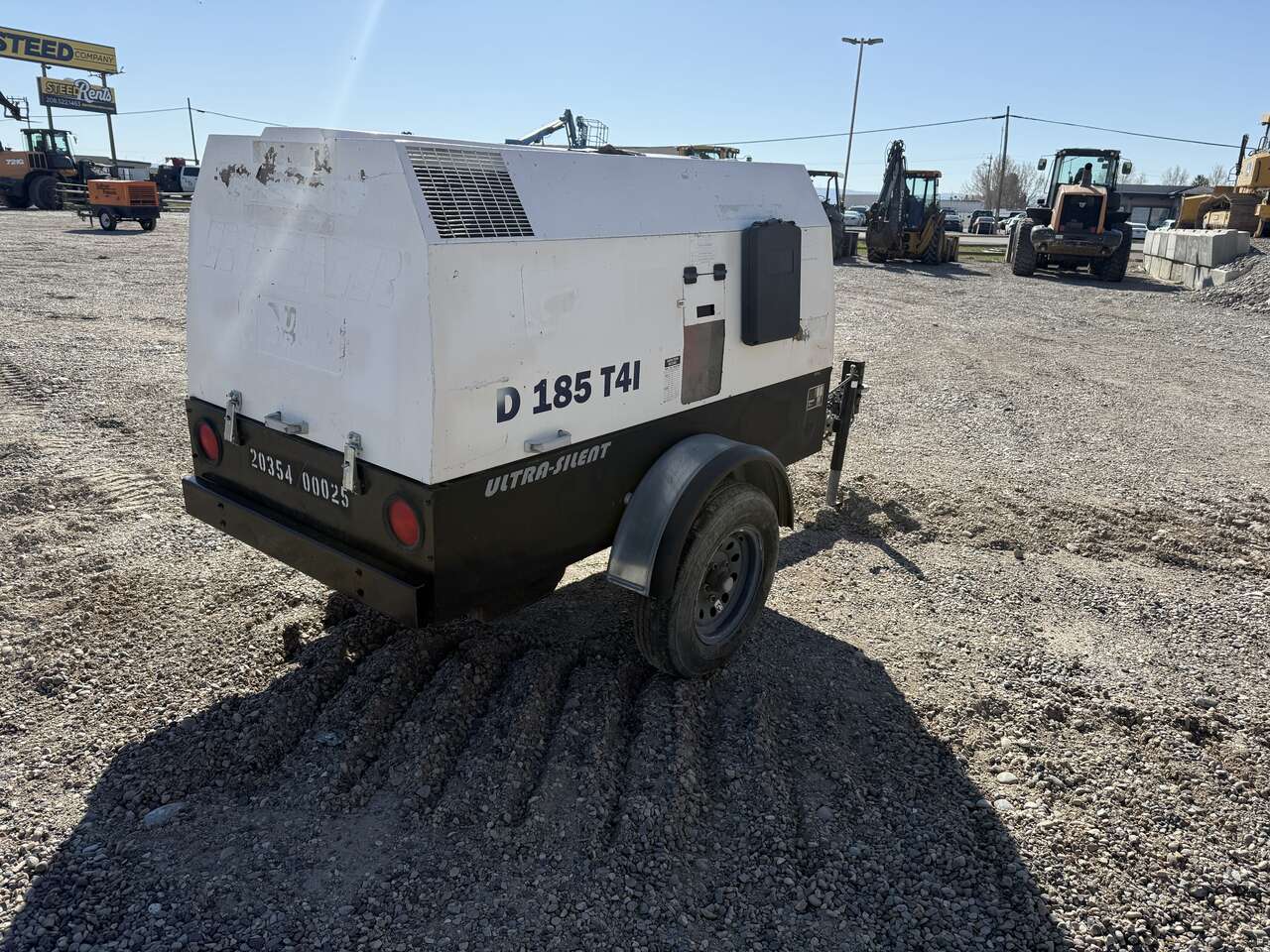 2016 Rotair D185T4I Air Compressor Stk# 11280